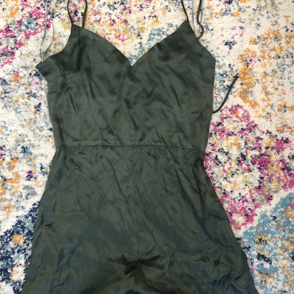 Zara satin jumpsuit